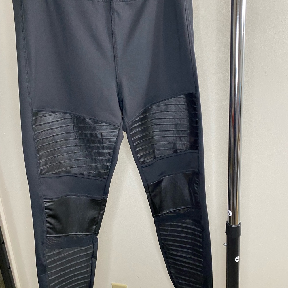 Black A New Day moto leggings, Sz: XL
